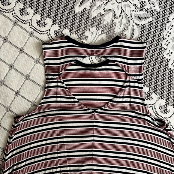 American Eagle soft & sexy Striped Sleeveless Dress size small - Picture 5 of 6